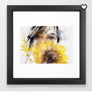 Agnes Cecil Sunflower 🌻 Girl Print